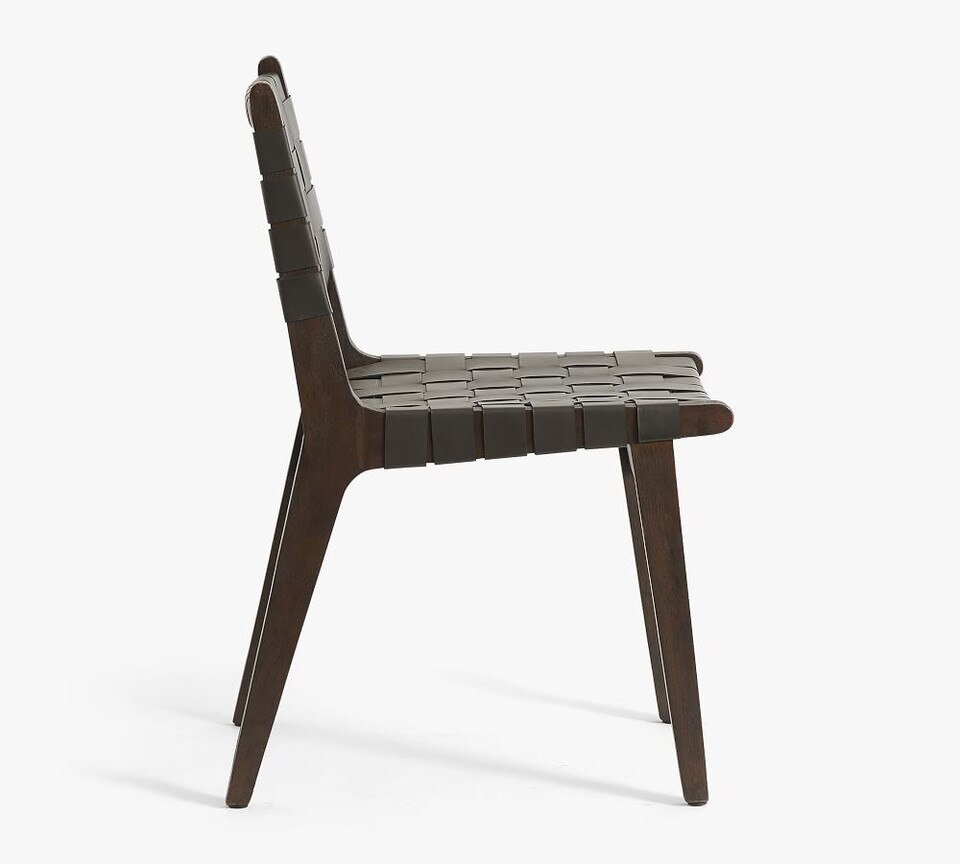 Fenton Woven Leather Dining Chair